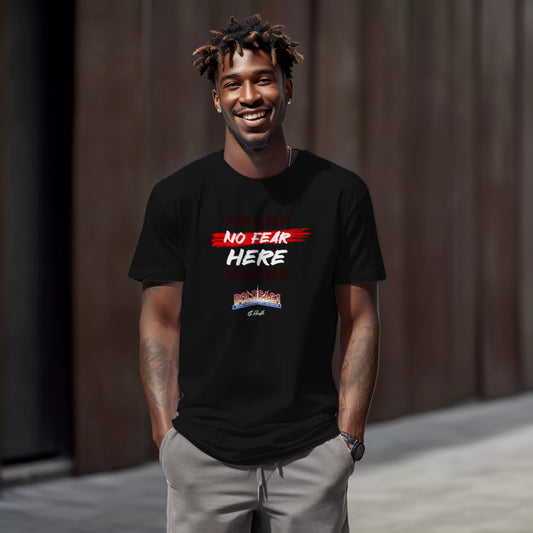 No Fear Here Tee (Black)