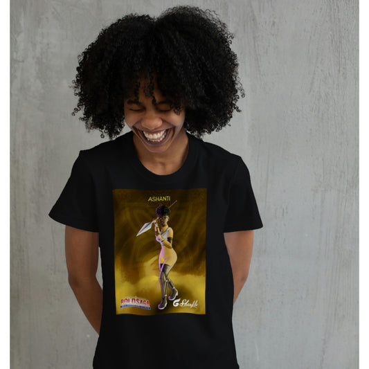 BOLDSAGA® Ashanti Valiant Tee (Black)