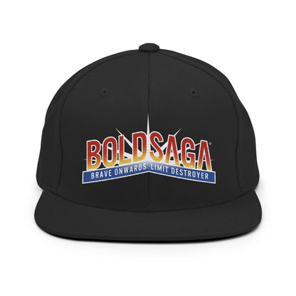 BOLDSAGA® Logo Snapback (Onyx)