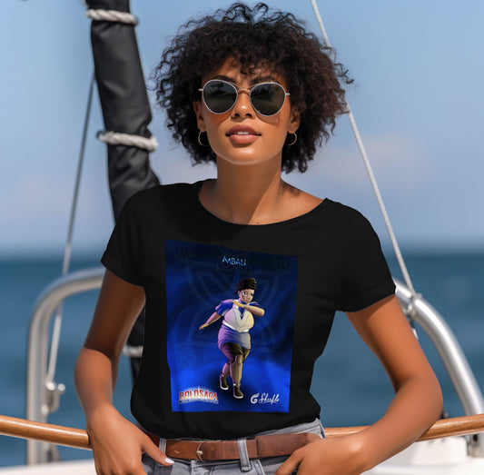 BOLDSAGA® Mbali Valiant Tee (Black)