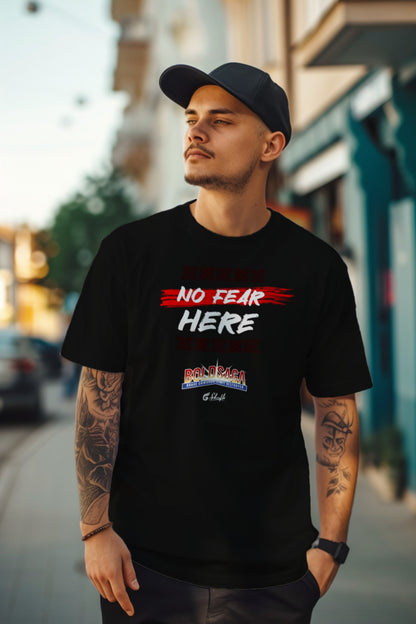 No Fear Here Tee (Black)