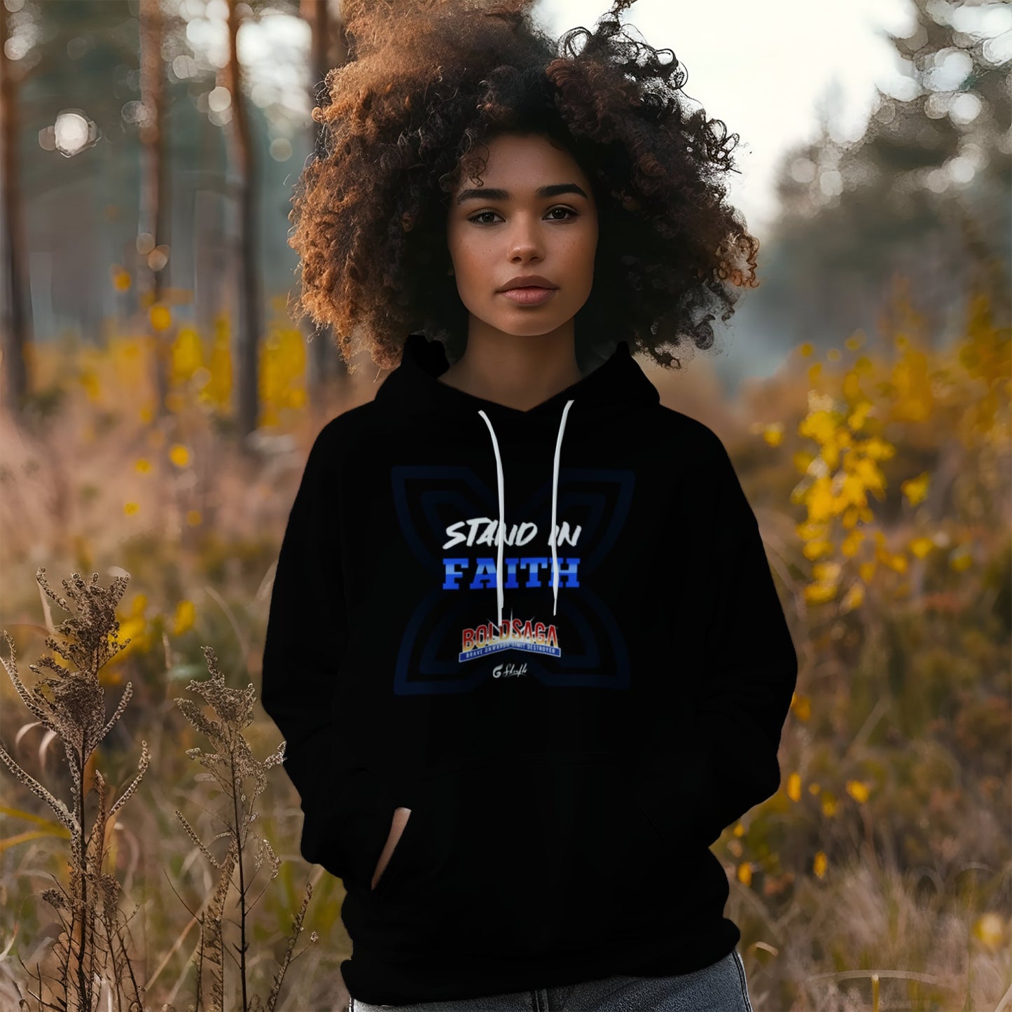 Stand in Faith Hoodie (Black)