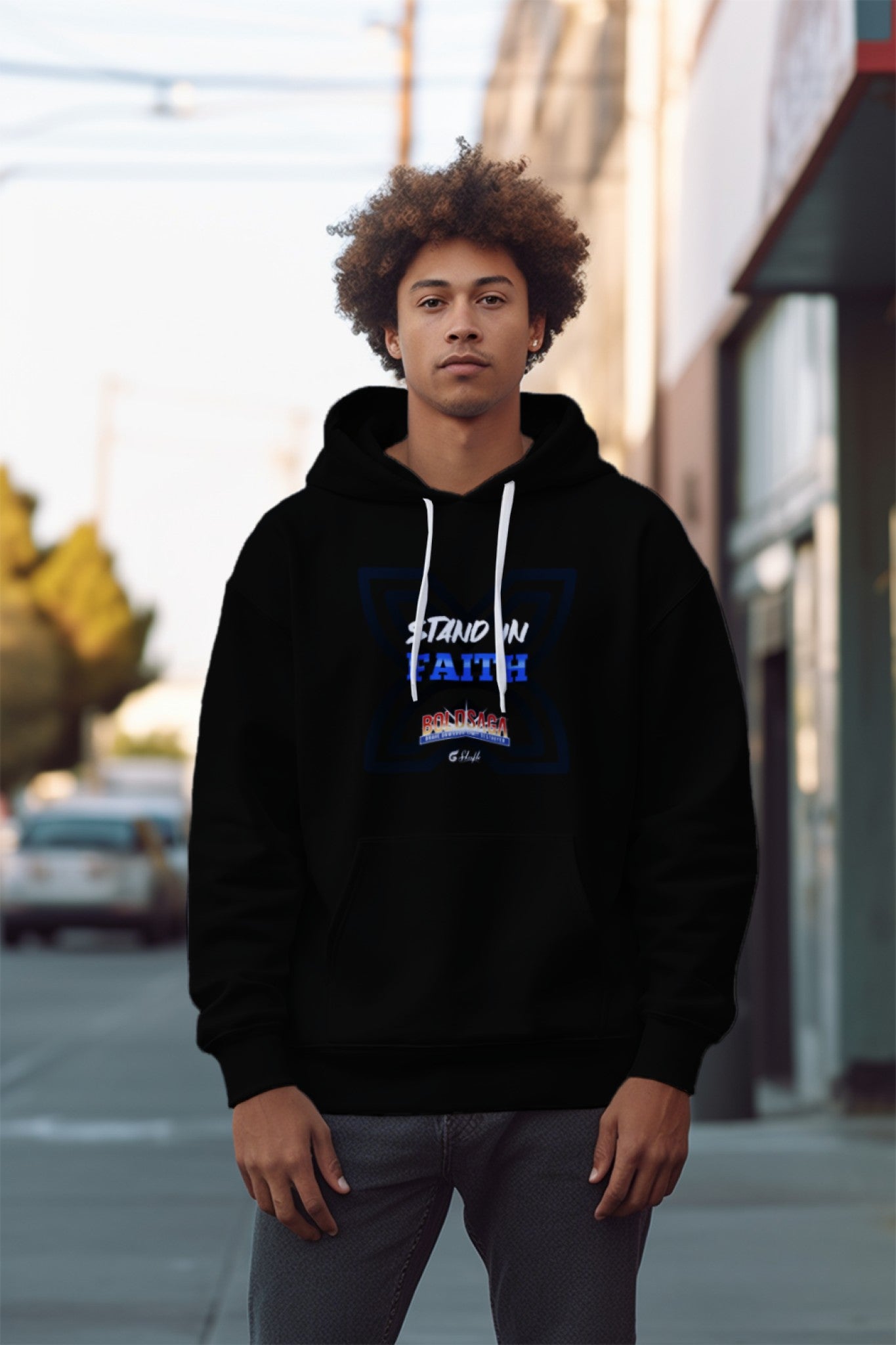Stand in Faith Hoodie (Black)