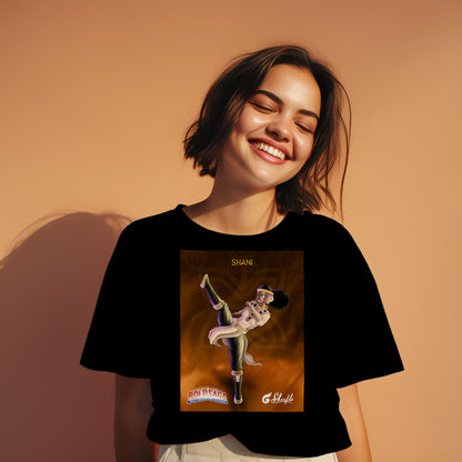 BOLDSAGA® Shani Valiant Tee (Black)
