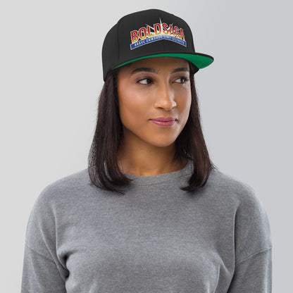 BOLDSAGA® Logo Snapback (Onyx)